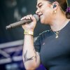 Foto Roxeanne Hazes te Bevrijdingsfestival Utrecht 2018