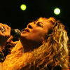 Foto Dana Fuchs te Bospop 2008