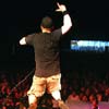 Foto  op Graspop 2004