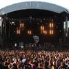 Foto  op Graspop 2004