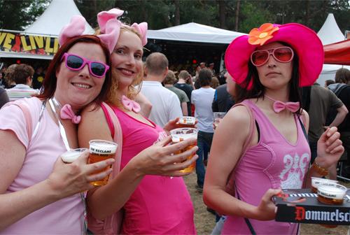Sfeerfoto Dauwpop 2009 (donderdag 21 mei)