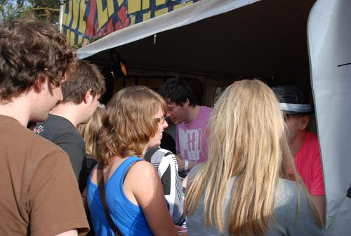 Sfeerfoto Dauwpop 2009 (donderdag 21 mei)