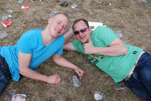 Sfeerfoto Dauwpop 2009 (donderdag 21 mei)
