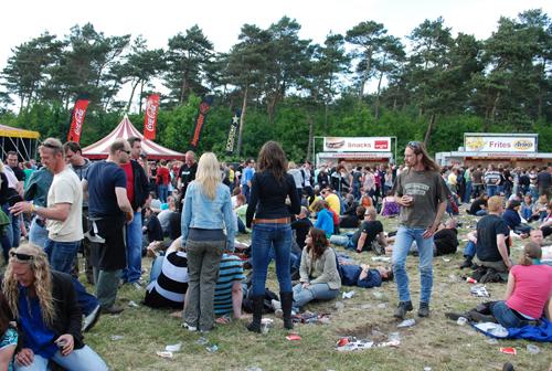 Sfeerfoto Dauwpop 2009 (donderdag 21 mei)