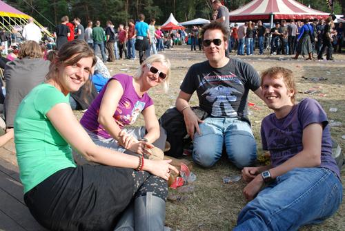 Sfeerfoto Dauwpop 2009 (donderdag 21 mei)