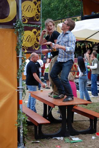 Sfeerfoto Dauwpop 2009 (donderdag 21 mei)