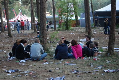 Sfeerfoto Dauwpop 2009 (donderdag 21 mei)