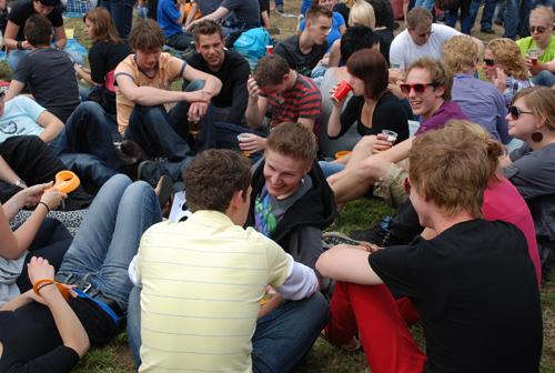 Sfeerfoto Dauwpop 2009 (donderdag 21 mei)