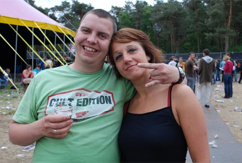 Sfeerfoto Dauwpop 2009 (donderdag 21 mei)