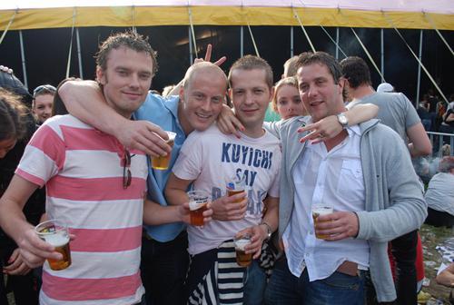 Sfeerfoto Dauwpop 2009 (donderdag 21 mei)