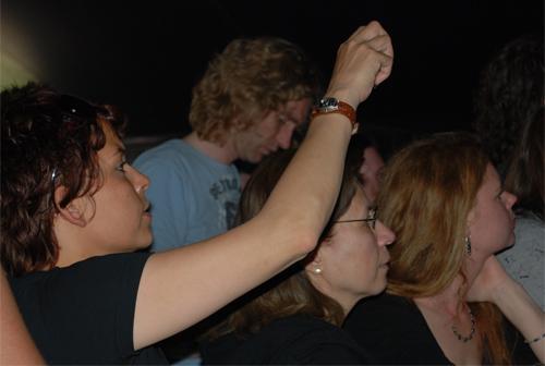 Sfeerfoto Dauwpop 2009 (donderdag 21 mei)