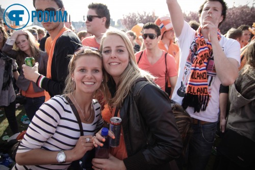 Sfeerfoto Koninginnedag Amsterdam 2010 - vrijdag 30 april