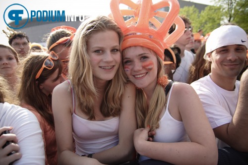 Sfeerfoto Koninginnedag Amsterdam 2010 - vrijdag 30 april