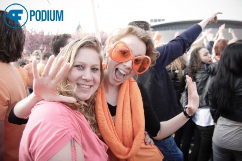 Sfeerfoto Koninginnedag Amsterdam 2010 - vrijdag 30 april