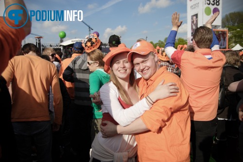 Sfeerfoto Koninginnedag Amsterdam 2010 - vrijdag 30 april
