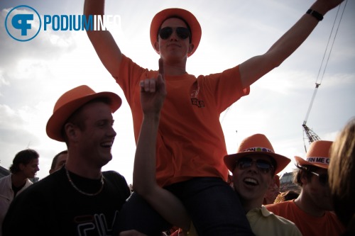 Sfeerfoto Koninginnedag Amsterdam 2010 - vrijdag 30 april