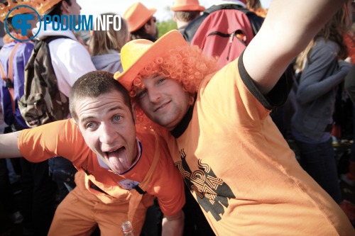 Sfeerfoto Koninginnedag Amsterdam 2010 - vrijdag 30 april