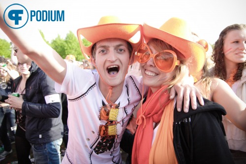 Sfeerfoto Koninginnedag Amsterdam 2010 - vrijdag 30 april