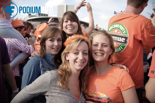 Sfeerfoto Koninginnedag Amsterdam 2010 - vrijdag 30 april