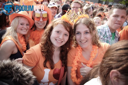 Sfeerfoto Koninginnedag Amsterdam 2010 - vrijdag 30 april
