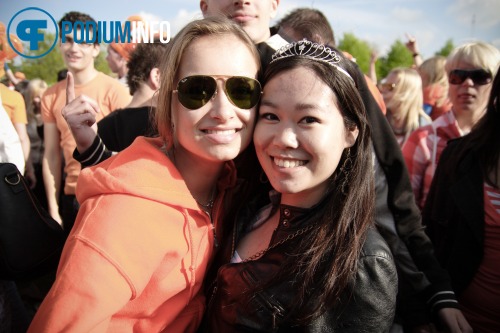 Sfeerfoto Koninginnedag Amsterdam 2010 - vrijdag 30 april