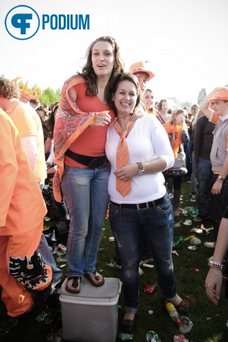 Sfeerfoto Koninginnedag Amsterdam 2010 - vrijdag 30 april