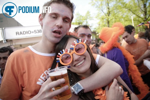 Sfeerfoto Koninginnedag Amsterdam 2010 - vrijdag 30 april