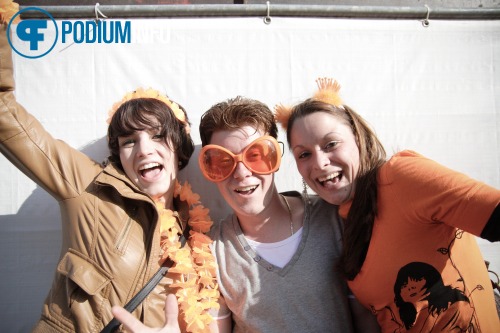 Sfeerfoto Koninginnedag Amsterdam 2010 - vrijdag 30 april