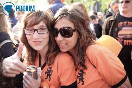 Sfeerfoto Koninginnedag Amsterdam 2010 - vrijdag 30 april