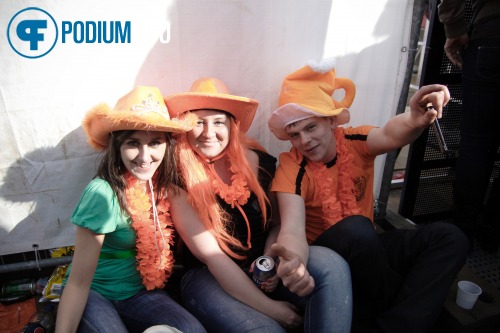 Sfeerfoto Koninginnedag Amsterdam 2010 - vrijdag 30 april