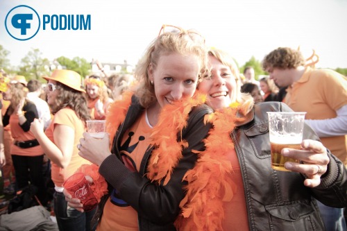 Sfeerfoto Koninginnedag Amsterdam 2010 - vrijdag 30 april
