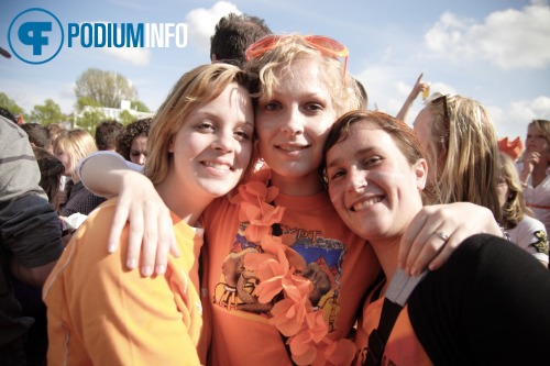 Sfeerfoto Koninginnedag Amsterdam 2010 - vrijdag 30 april