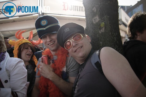 Sfeerfoto Koninginnedag Amsterdam 2010 - vrijdag 30 april