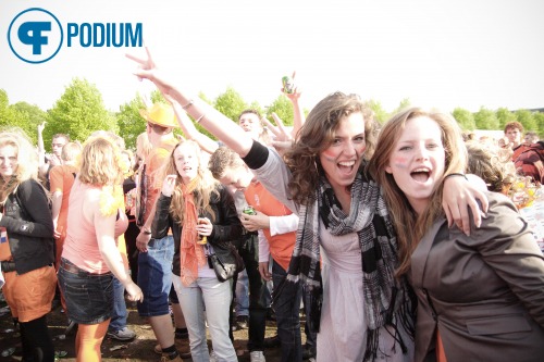 Sfeerfoto Koninginnedag Amsterdam 2010 - vrijdag 30 april