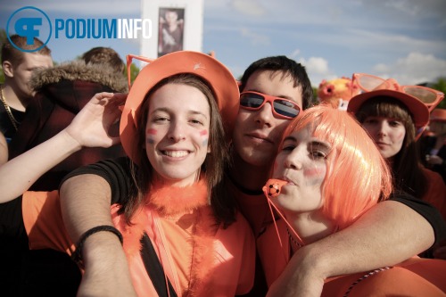 Sfeerfoto Koninginnedag Amsterdam 2010 - vrijdag 30 april
