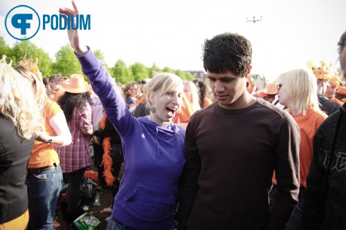 Sfeerfoto Koninginnedag Amsterdam 2010 - vrijdag 30 april