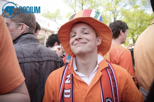 Sfeerfoto Koninginnedag Amsterdam 2010 - vrijdag 30 april