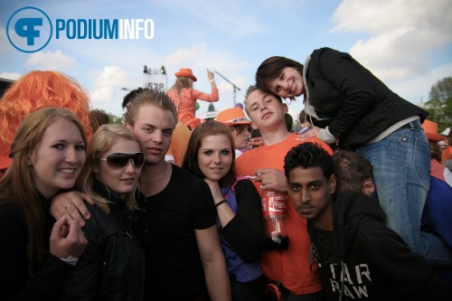 Sfeerfoto Koninginnedag Amsterdam 2010 - vrijdag 30 april