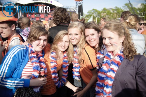 Sfeerfoto Koninginnedag Amsterdam 2010 - vrijdag 30 april