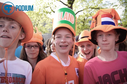 Sfeerfoto Koninginnedag Amsterdam 2010 - vrijdag 30 april