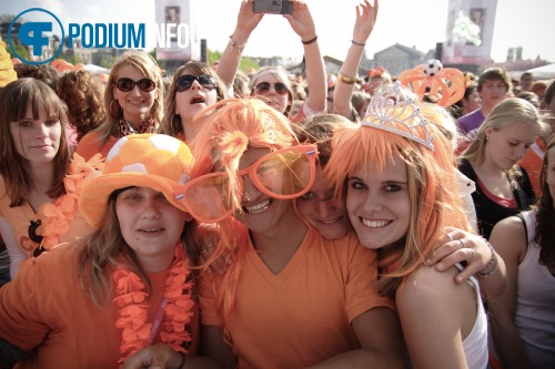 Sfeerfoto Koninginnedag Amsterdam 2010 - vrijdag 30 april