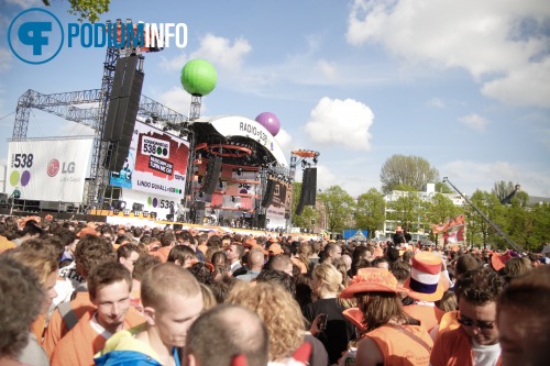 Sfeerfoto Koninginnedag Amsterdam 2010 - vrijdag 30 april