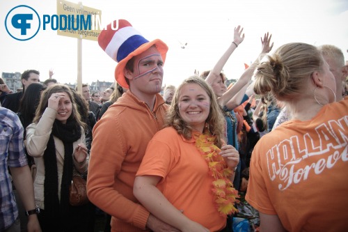 Sfeerfoto Koninginnedag Amsterdam 2010 - vrijdag 30 april