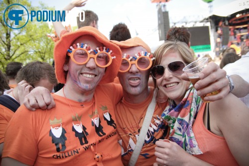 Sfeerfoto Koninginnedag Amsterdam 2010 - vrijdag 30 april