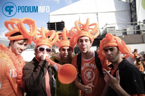 Sfeerfoto Koninginnedag Amsterdam 2010 - vrijdag 30 april