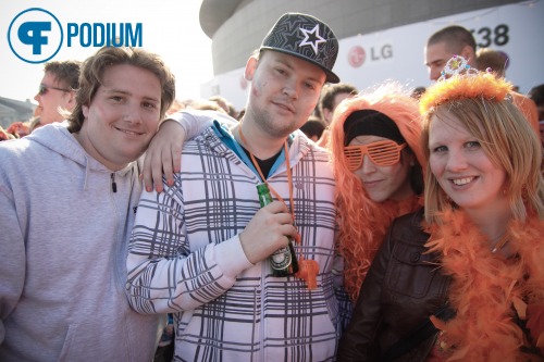 Sfeerfoto Koninginnedag Amsterdam 2010 - vrijdag 30 april