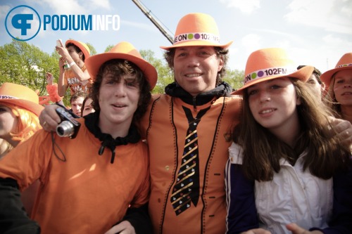 Sfeerfoto Koninginnedag Amsterdam 2010 - vrijdag 30 april