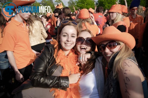 Sfeerfoto Koninginnedag Amsterdam 2010 - vrijdag 30 april