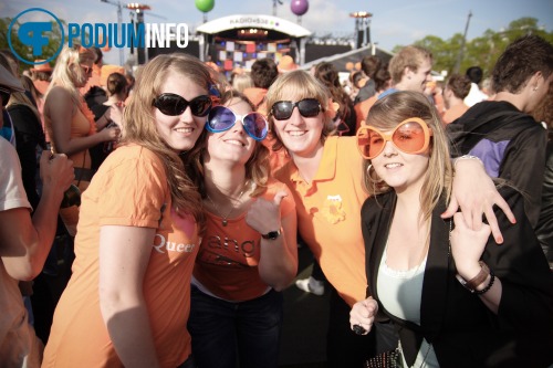 Sfeerfoto Koninginnedag Amsterdam 2010 - vrijdag 30 april