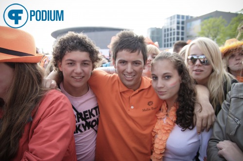 Sfeerfoto Koninginnedag Amsterdam 2010 - vrijdag 30 april